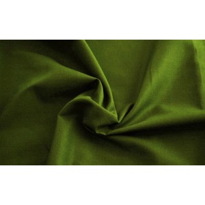 10cm Baumwollstoff uni (Standardqualität) farngrün (Grundpreis € 8,00/m)